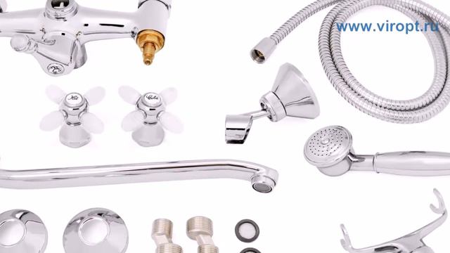 СМЕСИТЕЛЬ ДЛЯ ВАННЫ SAS 7003-1S(H506) МАТОВЫЙ смотреть онлайн