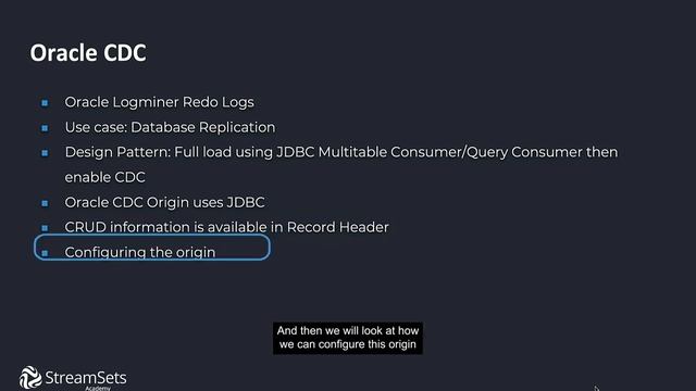 StreamSets Oracle CDC to Snowflake Overview смотреть онлайн