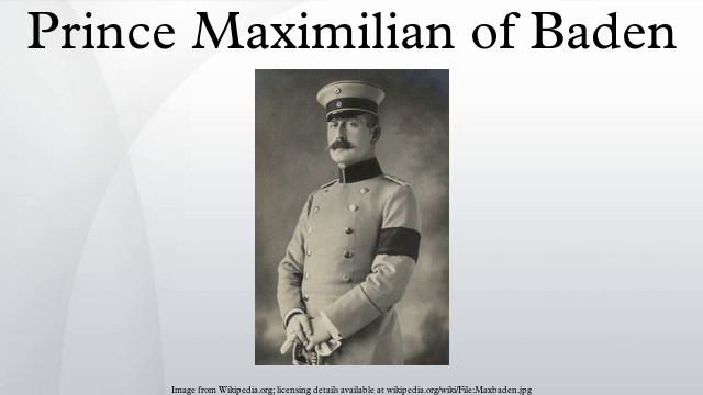 Prince Maximilian of Baden смотреть онлайн