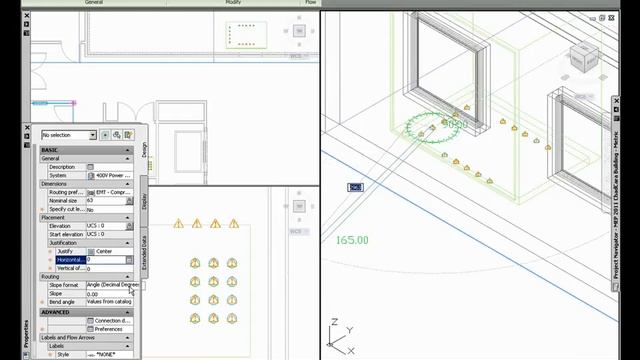 What's New in AutoCAD MEP 2011 - Conduit Properties & Sizes смотреть онлайн