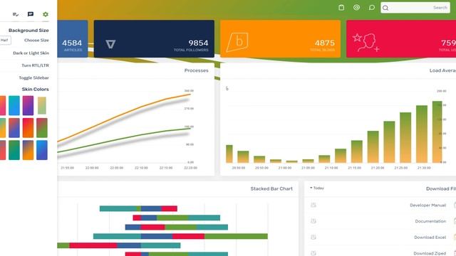CRMx – Responsive Web Application Kit With Bootstrap Dashboard смотреть онлайн