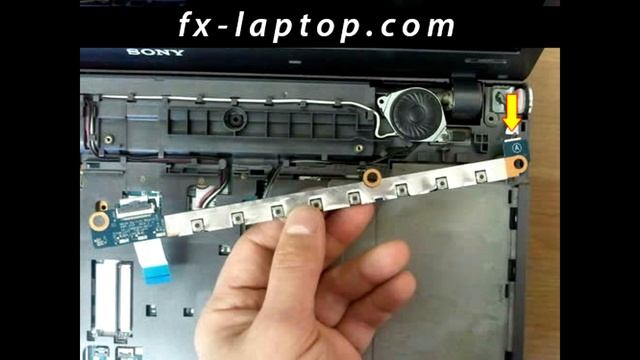 Disassembly Sony Vaio VPCF1 - replacement, clean, take apart, keyboard, screen, battery смотреть онлайн