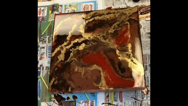 Resin Painting Tutorial 'Passion 1' Products In Description Below