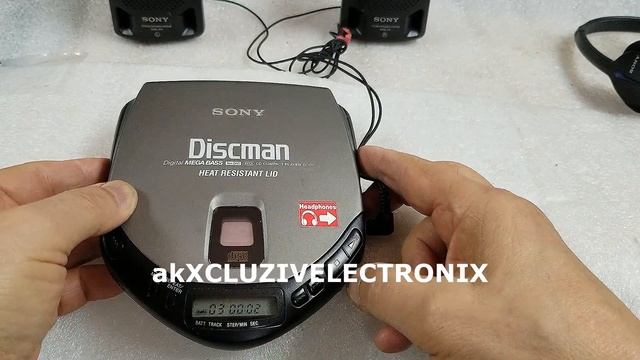 Sony D 171 Portable Compact Disc Player with AVLS CD Walkman VGC смотреть онлайн