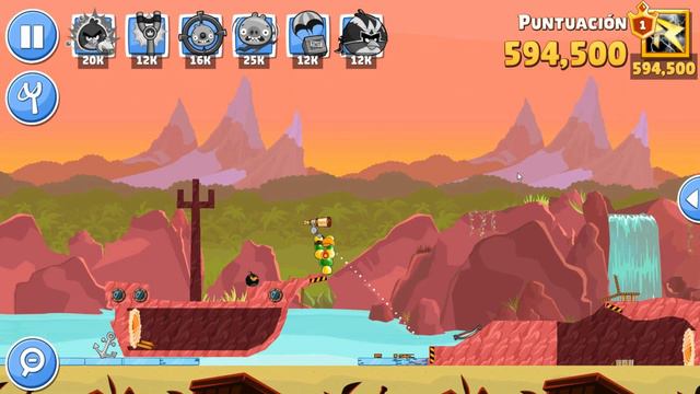 Angry Birds Friends All Levels Tournament 782 Highscore POWER-UP walkthrough смотреть онлайн