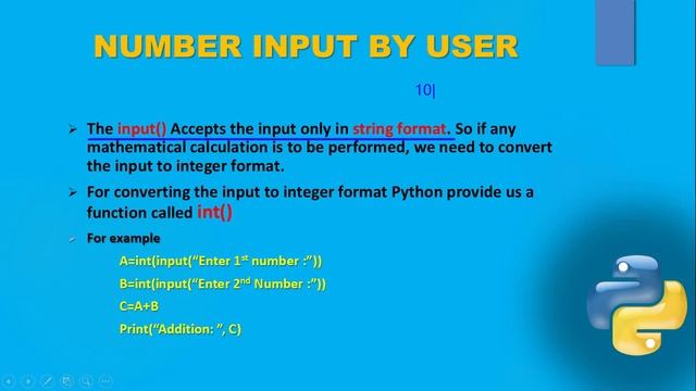 How to Taking User Input In Python | Python me Input kaise Lete Hai | Python Tutorial In Hindi смотреть онлайн