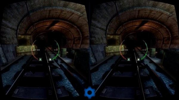 Zombie Shooter VR Google Cardboard Virtual Reality 3D Gameplay 1080p