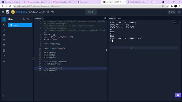 Python Tutorials: Sets, Lists, and Tuples! смотреть онлайн