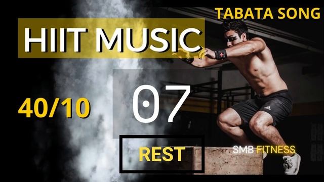 Tabata workout music 40 10 - Electro song for fitness смотреть онлайн