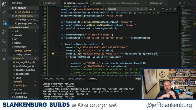 April 15, 2020 - Blankenburg Builds an Alexa scavenger hunt game смотреть онлайн