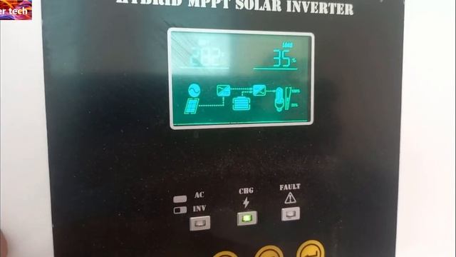 Sako 3.5kva Solar Inverter Unboxing And Load Testing Running Home Load Ii Aamer Tech