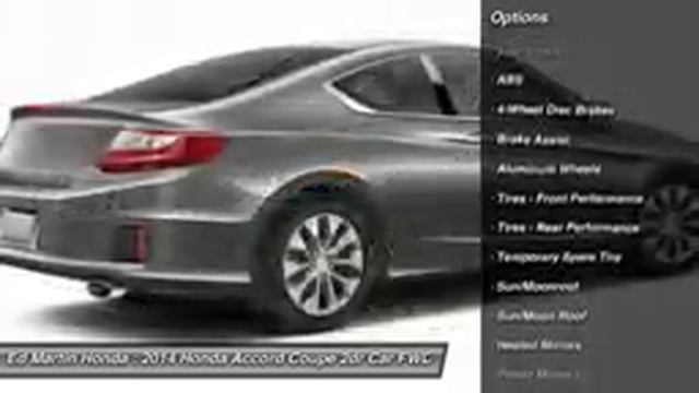 2014 HONDA ACCORD COUPE Indianapolis, IN 2AC6414 смотреть онлайн