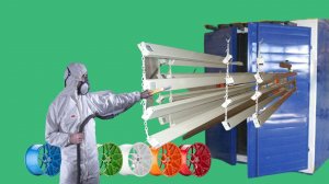 Сборка самодельной порошковой камеры.