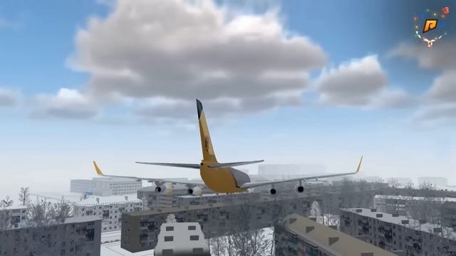 ЛЕТАЮЩАЯ МАШИНА! ДОГНАЛ ПАССАЖИРСКИЙ САМОЛЕТ | BeamNG.drive смотреть онлайн