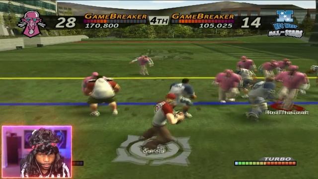 NFL STREET - Walkthrough Gameplay Part 11 - "FUMBLITIS" смотреть онлайн