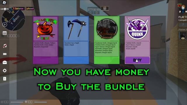 FREE Skins Roblox Counter Blox Reimagined | QuinX Bundle смотреть онлайн