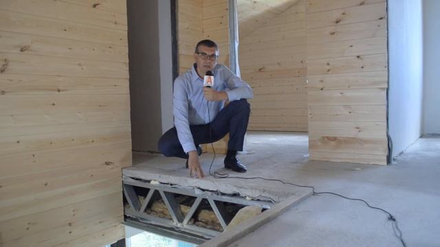 Межэтажное перекрытие в доме ARSPLANT смотреть онлайн