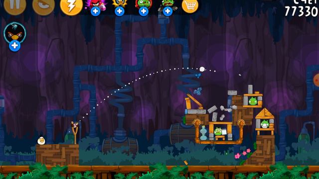 Победили Усатого Барона! Angry Birds classic Прохождение #4 смотреть онлайн