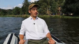 ОБЗОР лодки ПВХ Polar Bird 360 с креслом шкипера, как она ДЛЯ РЫБАЛКИ на спиннинг? Рыбалка в Чехии.