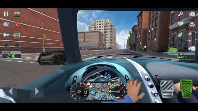 Taxi Sim 2020 | Bugatti Divo| VIP Client only | New York смотреть онлайн