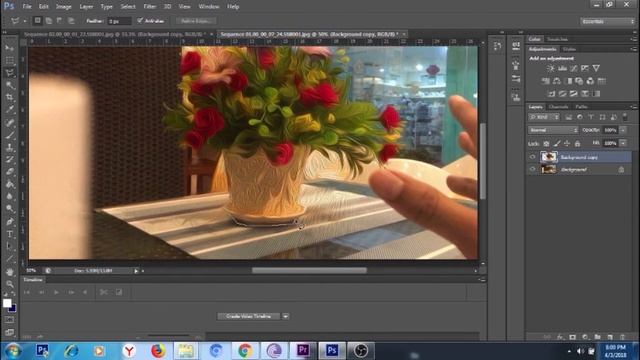 Warping video to Oil paint look using Adobe Premiere - Artworks of Scanhead смотреть онлайн