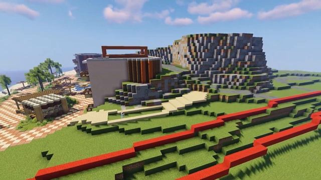 Summer Island ⛱️ Part 1 - Beach Resorts | Worella Ep. 15 | Minecraft Timelapse City смотреть онлайн