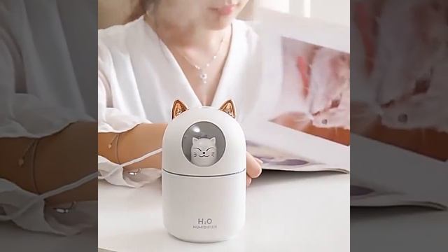 Увлажнитель воздуха Светильник /Ночник/компактный, настольный, для дома, офиса, автомобиля смотреть онлайн