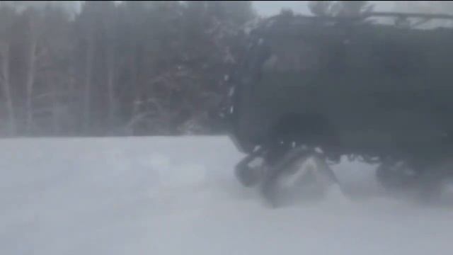 Volvo Laplander на гусеницах Wheeltracks / ШОКавто