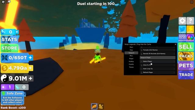 ⚡Ninja Legends⚡ SCRIPT/GUI *2022* | Auto Farm, Auto Chi & More (Showcase) (Pastebin) | Roblox смотреть онлайн