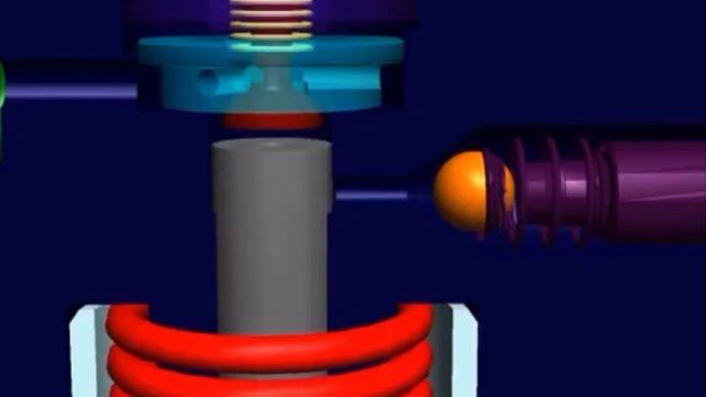 Визуализация работы ТНВД Common Rail смотреть онлайн