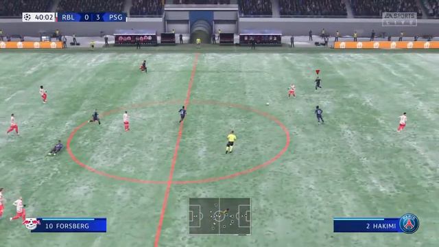 FIFA 22 Лейпциг - ПСЖ 6-й матч группового этапа Лиги Чимпионов! смотреть онлайн