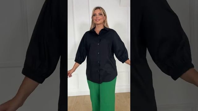 Рубашка большого размера A5979213 https://lady-xl.ru/product_79213.html смотреть онлайн