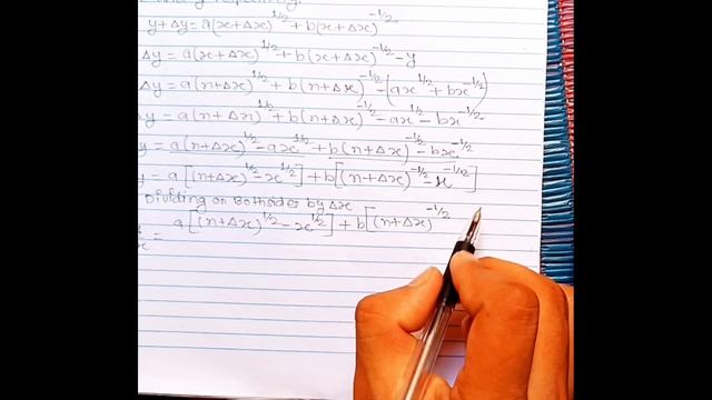 Derivative by First principle//DCE-1st sem(Y=ax+b/√x) смотреть онлайн