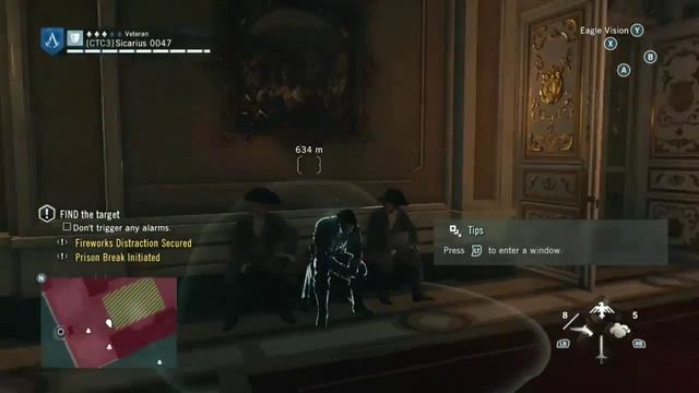 Assassins Creed Unity sequence 9-2 easy kill w/fireworks distraction смотреть онлайн