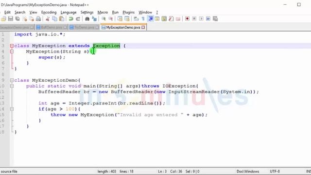 V38 | Custom Exceptions смотреть онлайн