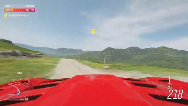 Ferrari 599 XX Evo+Tall ramp=400mph Horizon Super7 смотреть онлайн