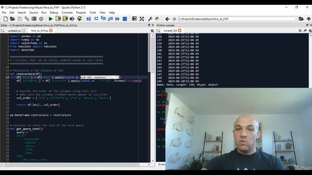 Data Scientist on Upwork Solving a Project (Apache Hive) смотреть онлайн
