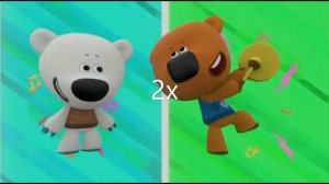 облака плывут лисички поют с разными скоростями