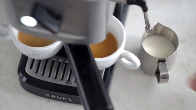 Krups XP 3440 Home Espresso Machine - Espresso & Cappuccino смотреть онлайн