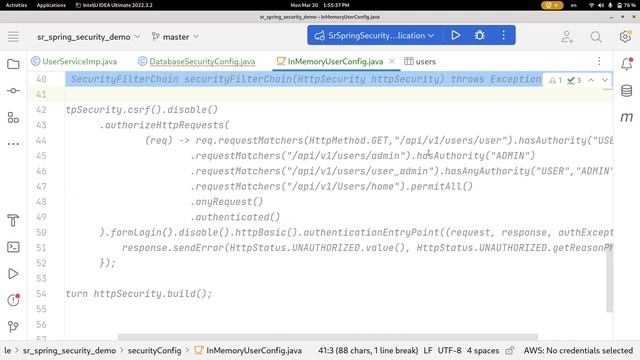 SR-Spring Security Database Authentication Part(01) смотреть онлайн