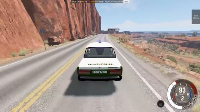 СОВЕТСКИЕ ПОГОНИ В МУЛЬТИПЛЕЕРЕ С 2 ДРУЗЬЯМИ! BeamMP