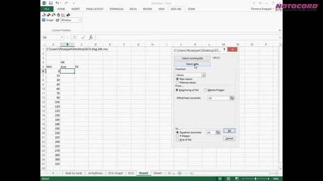 Demo - Extraction with Microsoft Excel Wizard | NOTOCORD-hem смотреть онлайн