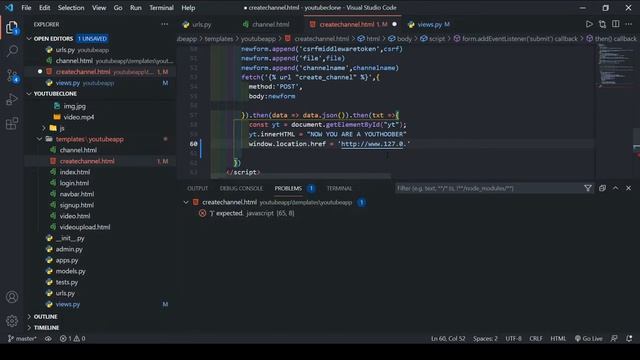 Youtube Clone In Django #10: Redirecting User To Channel Page | CodeWithSingh смотреть онлайн