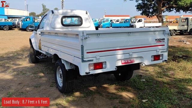 Tata Yodha 1700 Pickup Review | Price Mileage Specifications | 2021 Model смотреть онлайн