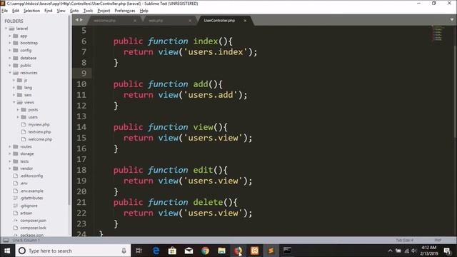 Laravel5.x Routing part-06 | How to map routing? | Laravel 5 Routing смотреть онлайн