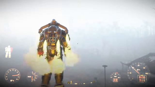 Fallout 4 - Paladin Danse's PA With Jetpack смотреть онлайн