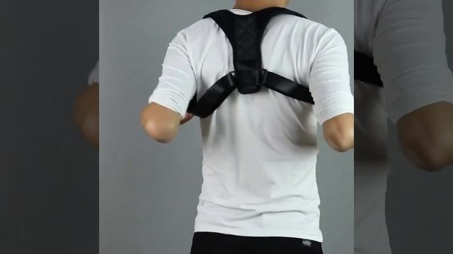 Регулируемый корректор осанки, поддерживающий корсет для спины, ключицы, позвоночника, правильный смотреть онлайн