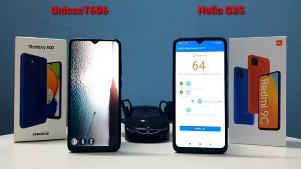 Unisoc Tiger T606 Vs MediaTek Helio G35 | Antutu Banchmark