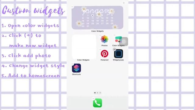 customize your iphone 7 plus?(pastel purple theme) / how to have an aesthetic phone смотреть онлайн