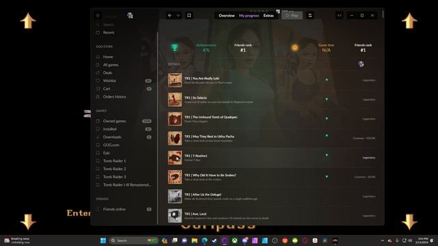 THE BATS ARE BROKEN - Tomb Raider 1 Remastered - Part 4 смотреть онлайн